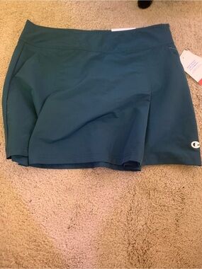Champion Women's Teal Athletic Skort with Built-In Shorts